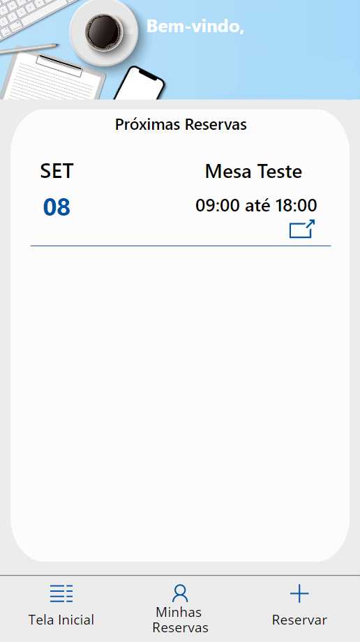 Print aplicativo de Reserva de Mesas com PowerApps